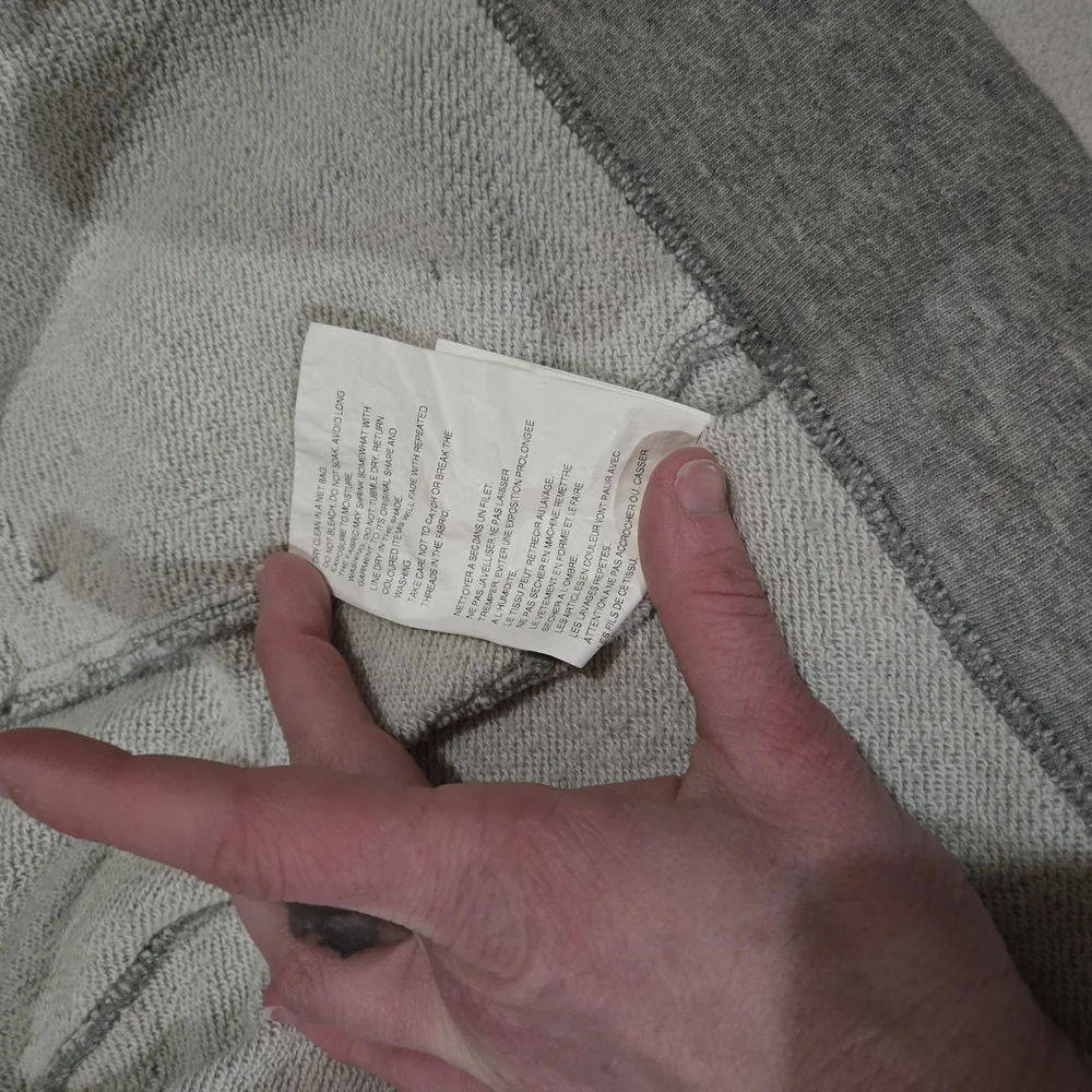 Comme des Garçons Play Gray Hoodie - SIZE L - Picture 7 of 14